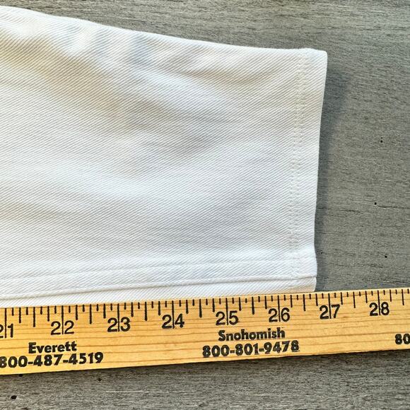 Spanx Jean-Ish Ankle Leggings White Med - Picture 10 of 12